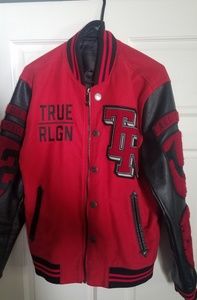 True Religion Varsity Letterman Jacket
